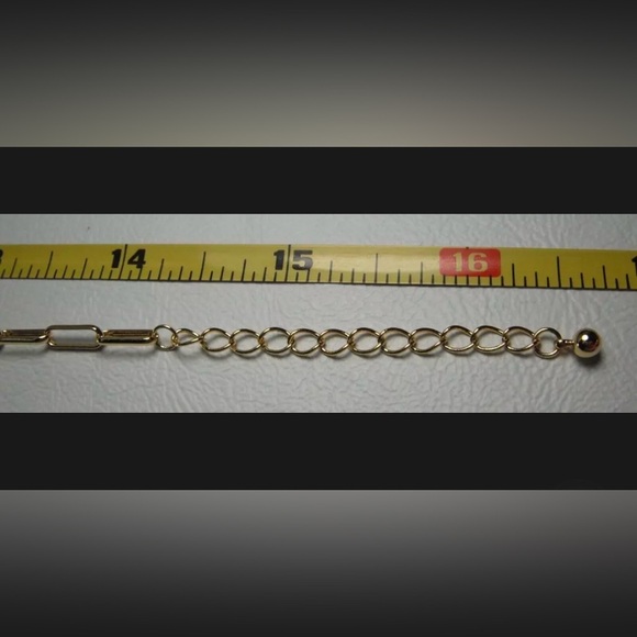 Uncommon James Necklace thin paperclip gold layered necklace - Picture 3 of 8